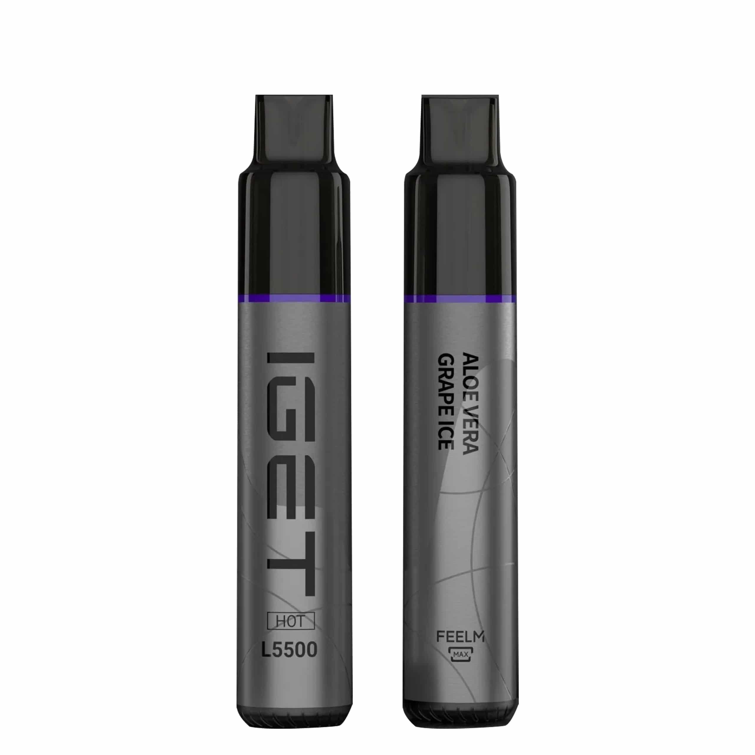 IGET HOT 5500 Puffs Aloe Vera Grape Ice