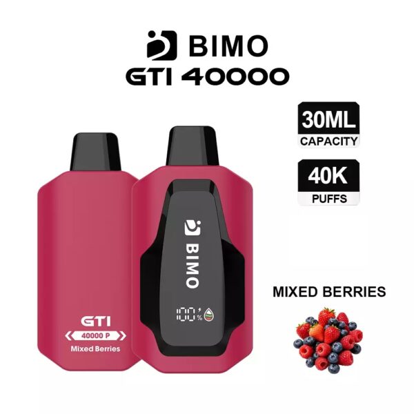 BIMO GTI 40000 Puffs – Mixed Berries