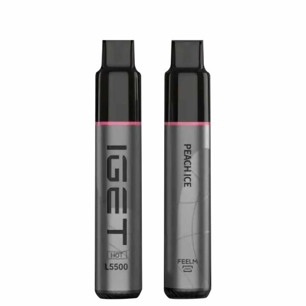 IGET HOT 5500 Puffs Peach Ice
