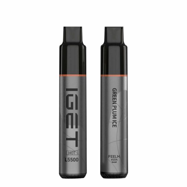 IGET HOT 5500 Puffs Green Plum Ice