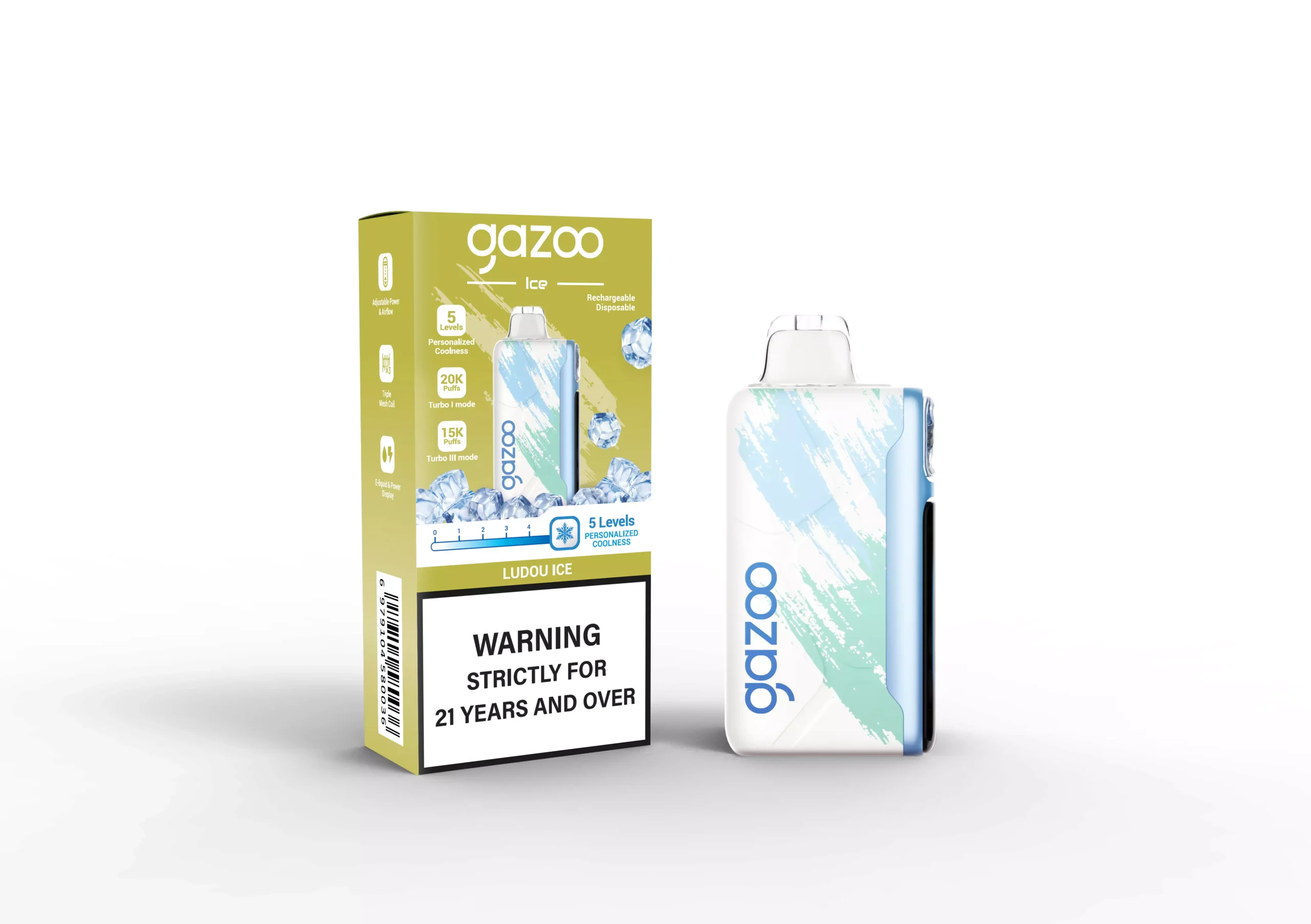 GAZOO ICE 20000 Puffs – Ludou Ice