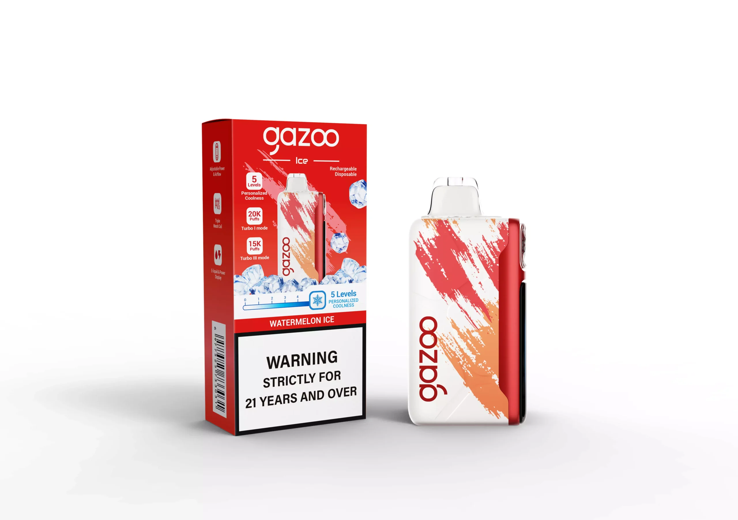 GAZOO ICE 20000 Puffs – Watermelon Ice