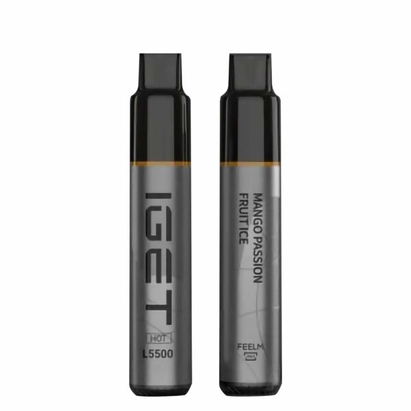 IGET HOT 5500 Puffs Mango Passion Fruit Ice