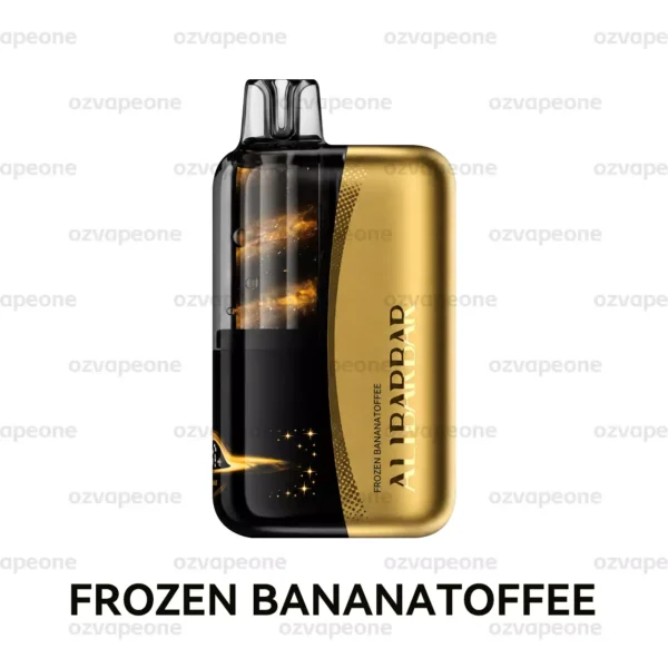 ALIBARBAR SWIRL 13000 PUFFS – Frozen Banana Toffee