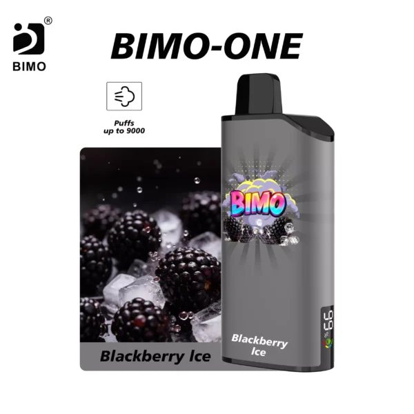 BIMO ONE 9000 Puffs – Blackberry Ice