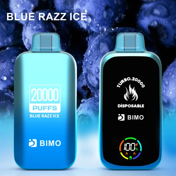 BIMO Turbo 20000 Puffs – Blue Razz Ice