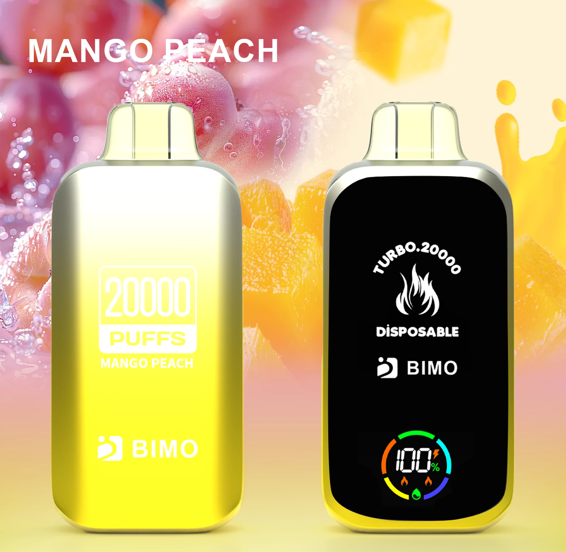 BIMO Turbo 20000 Puffs – Mango Peach