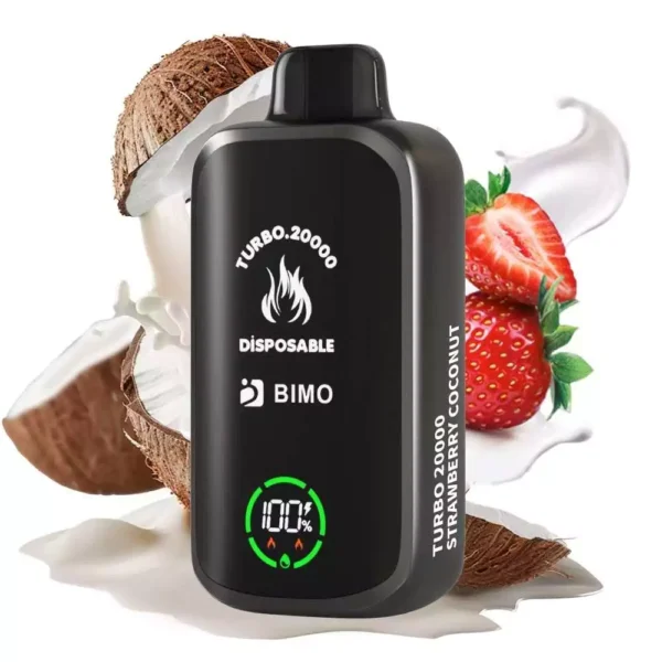 BIMO Turbo 20000 Puffs – Strawberry Coconut
