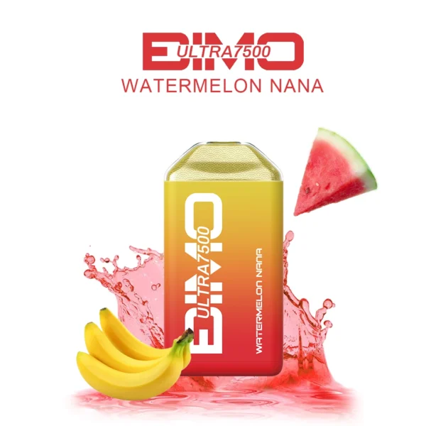 BIMO Ultra 7500 Puffs – Watermelon Nana