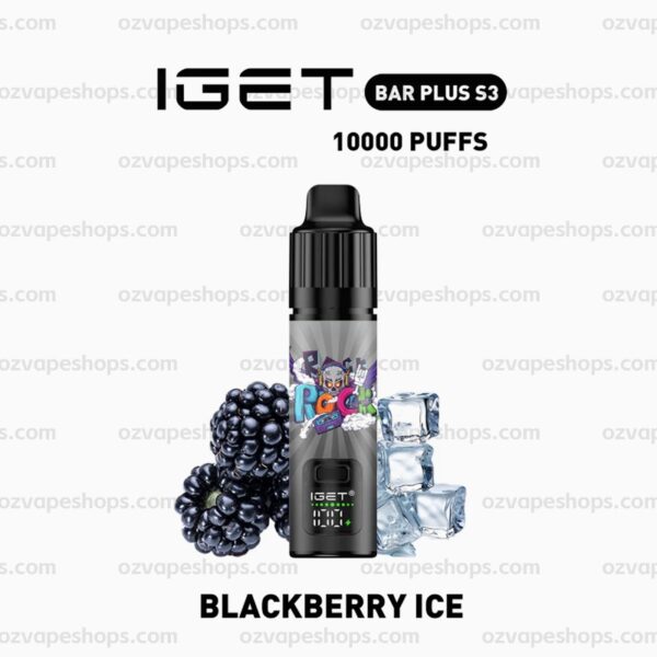 IGET Bar Plus S3 Kit – Blackberry Ice