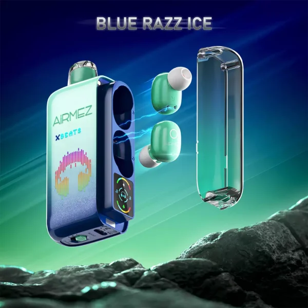 Airmez Xbeats 40000 Puffs – Blue Razz
