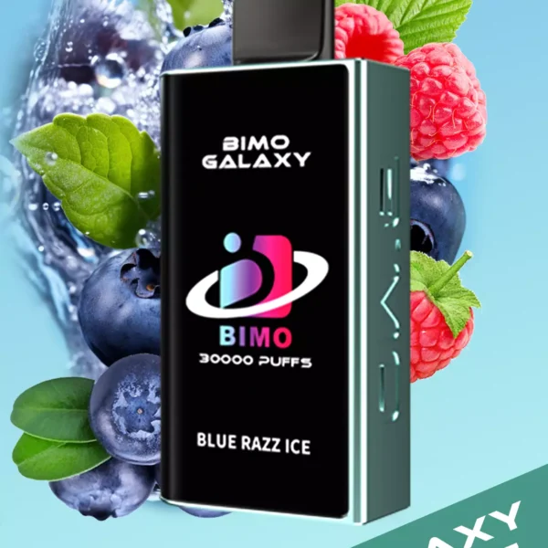 BIMO Galaxy 30000 Puffs – Blue Razz Ice