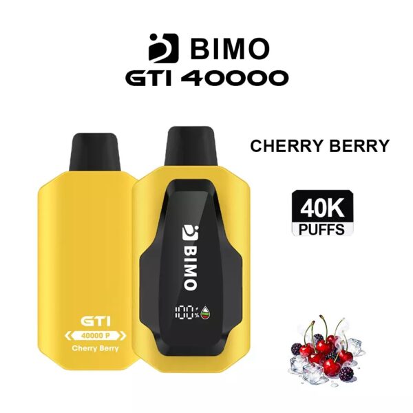 BIMO GTI 40000 Puffs – Cherry Berry