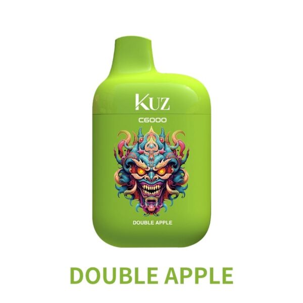 KUZ C6000 PUFFS – DOUBLE APPLE