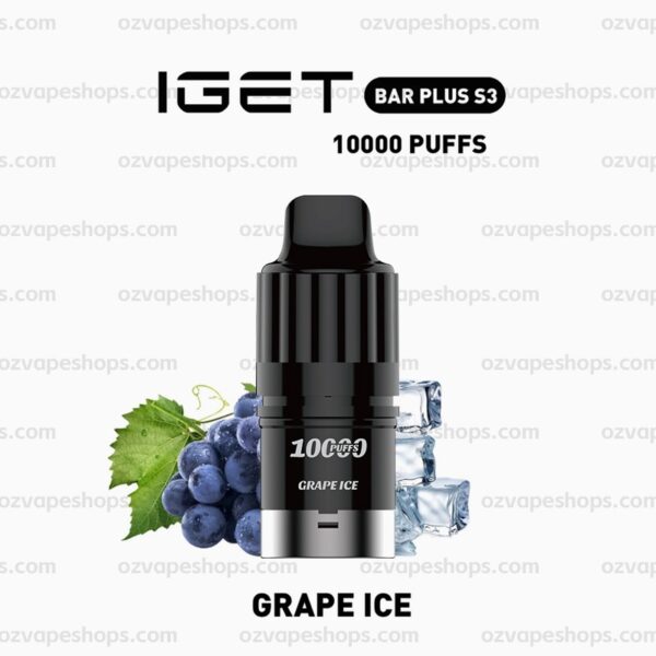 IGET Bar Plus S3 Pod – Grape Ice