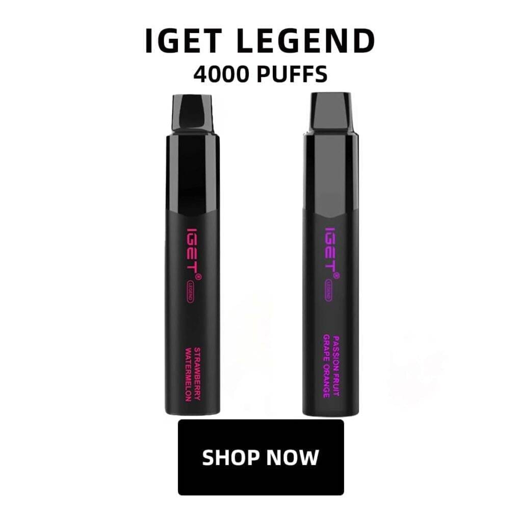 IGET Legend 4000 Puff Disposable Vape Device