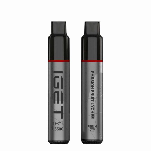 IGET HOT 5500 Puffs Passion fruit lychee