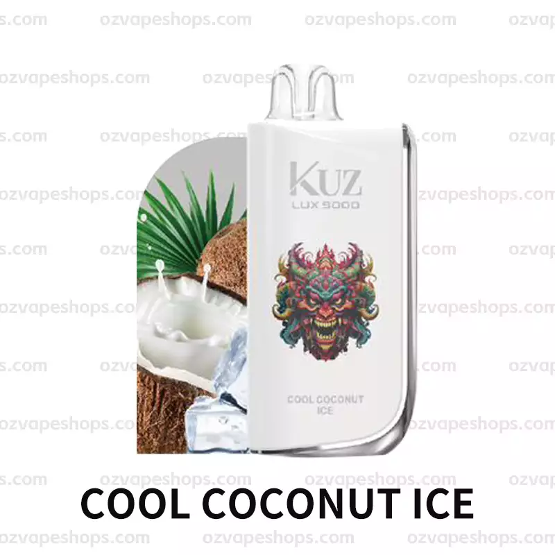 KUZ Ultra 9000 Puffs – COOL COCONUT ICE