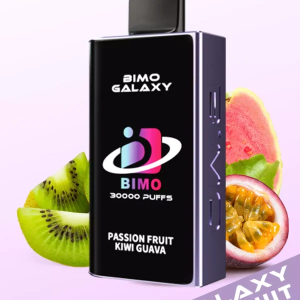 BIMO Galaxy 30000 Puffs – Passion Fruit Kiwi Guava