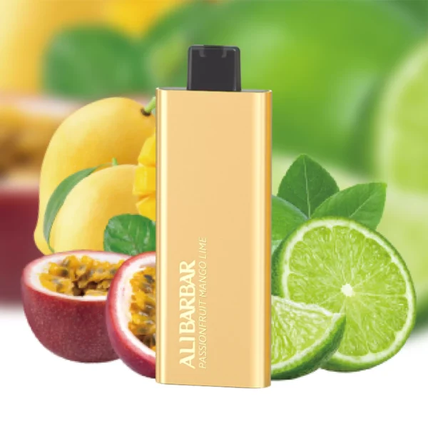 ALIBARBAR Pandora 7000 PUFFS – Passionfruit Mango Lime