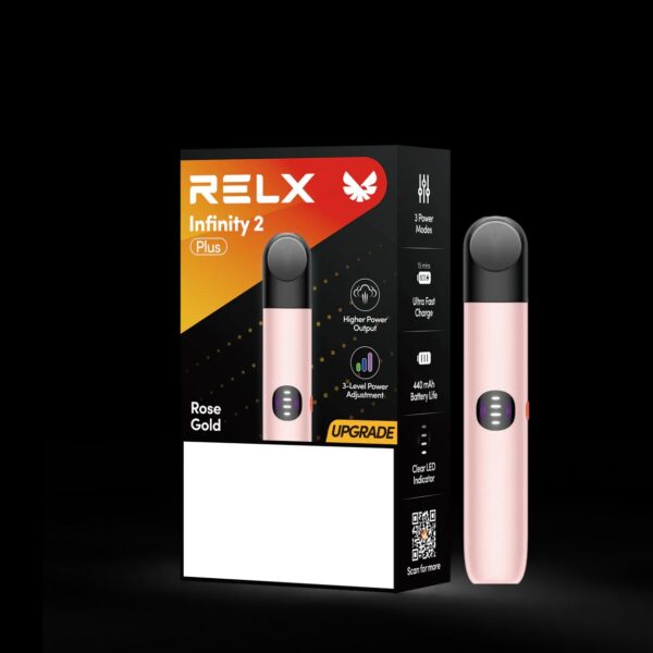 RELX Infinity 2 Plus Device – Rose Gold