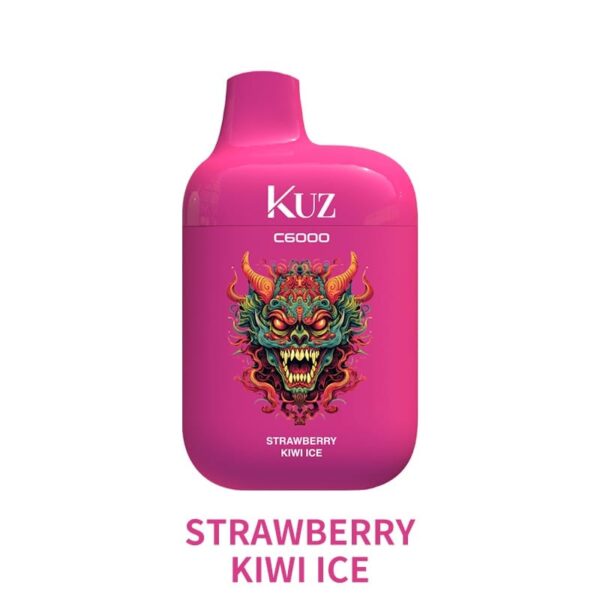 KUZ C6000 PUFFS – STRAWBERRY KIWI ICE