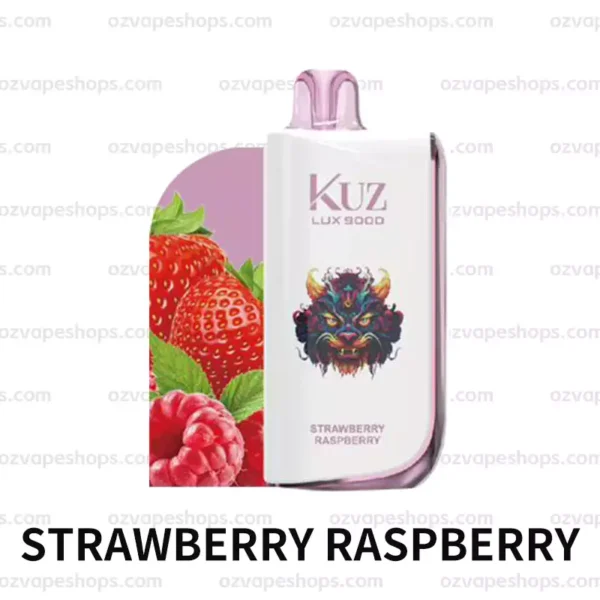 KUZ Ultra 9000 Puffs – STRAWBERRY RASPBERRY