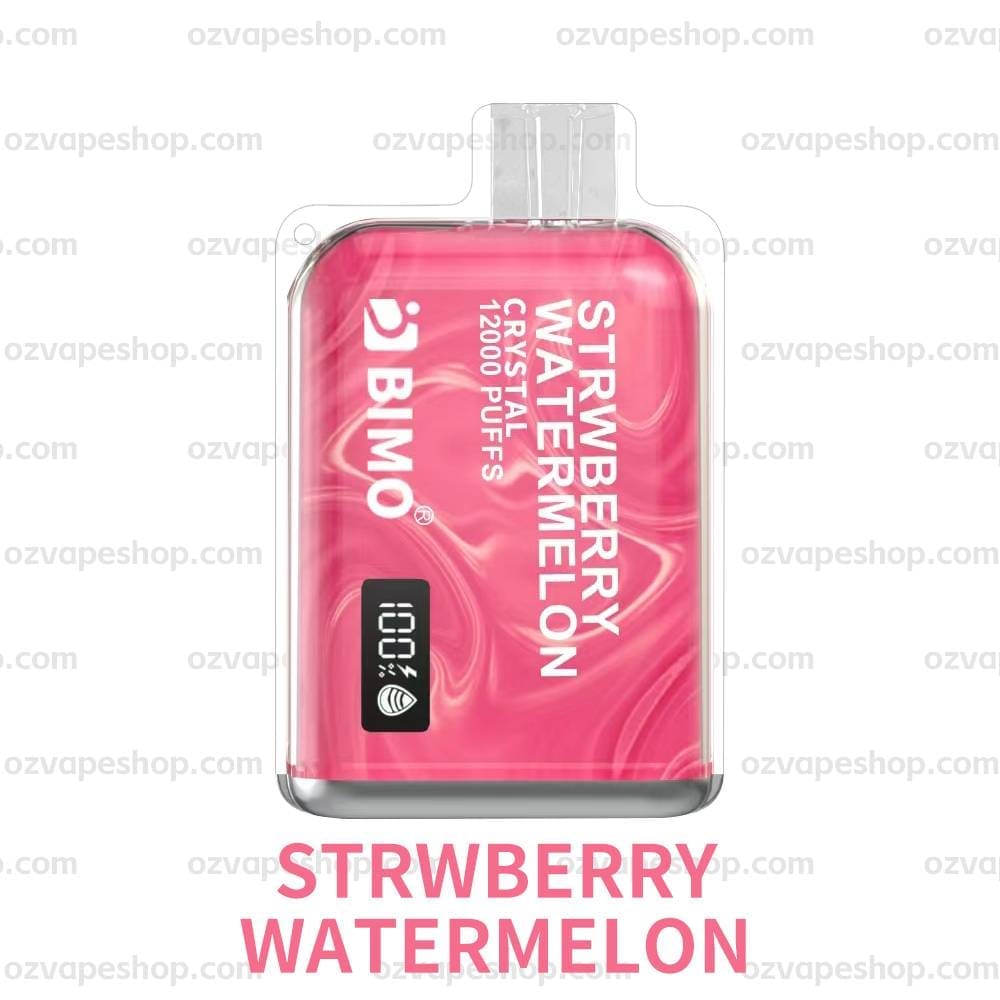 BIMO Crystal 12k Puffs- Strawberry Watermelon