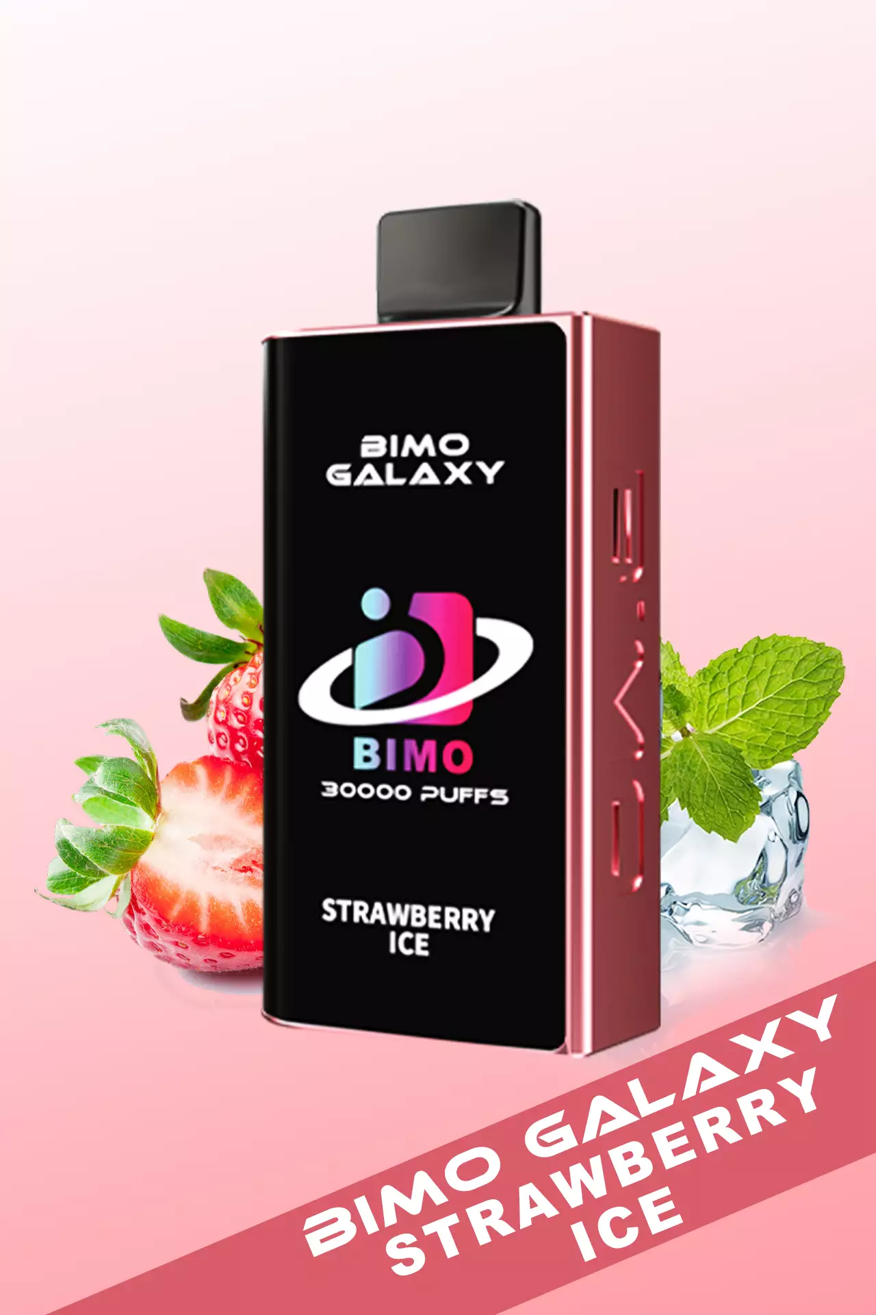 BIMO Galaxy 30000 Puffs – Strawberry Ice