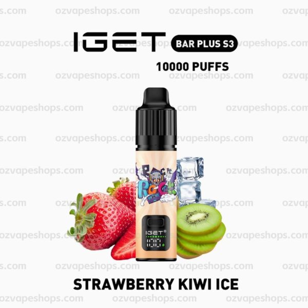 IGET Bar Plus S3 Kit – Strawberry Kiwi
