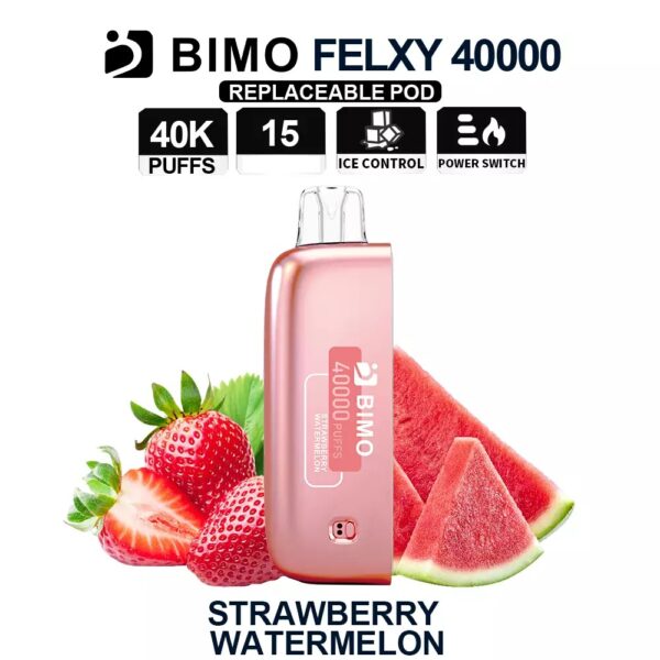 BIMO Felxy 40000 Pod – Strawberry Watermelon