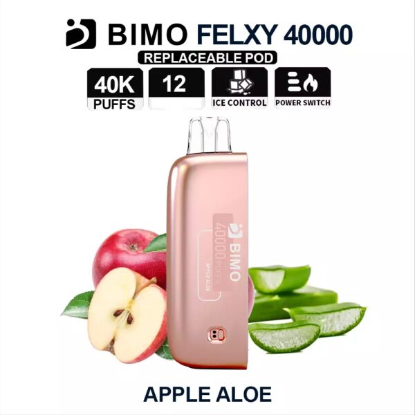 BIMO Felxy 40000 Pod – Apple Aloe