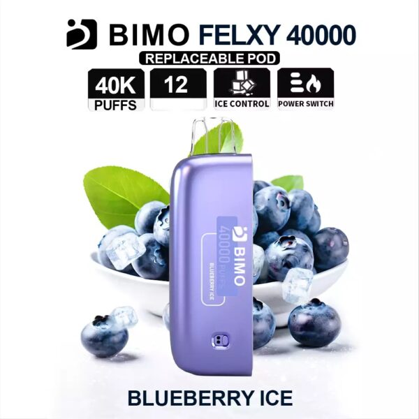 BIMO Felxy 40000 Pod – Blueberry Ice
