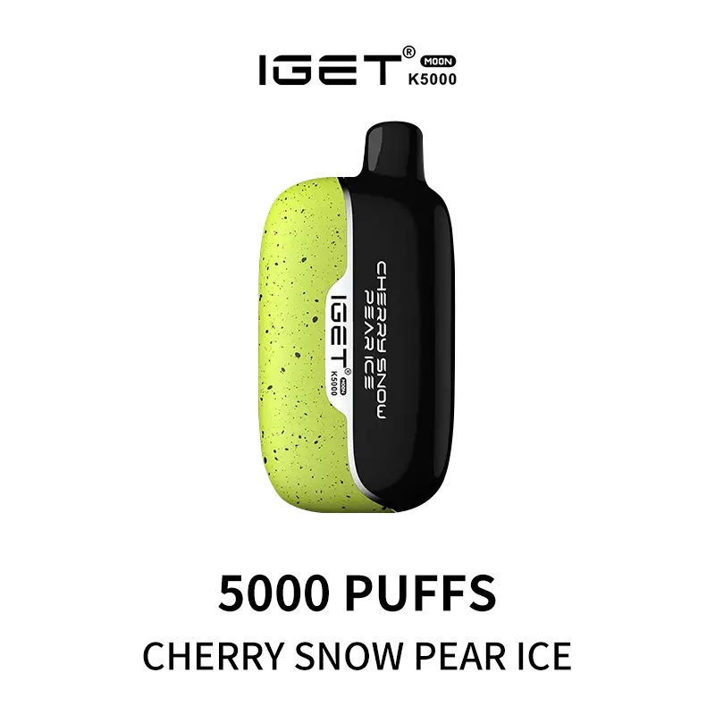 IGET Moon K5000 Puffs – Cherry Snow Pear Ice