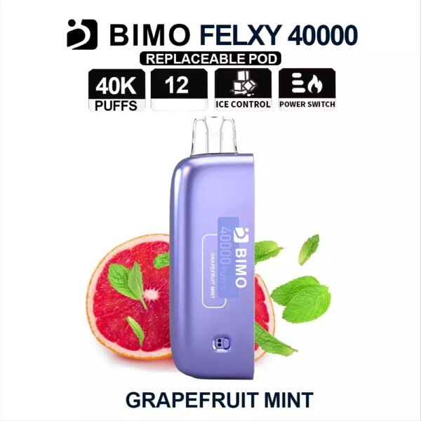 BIMO Felxy 40000 Pod – Grapefruit Mint