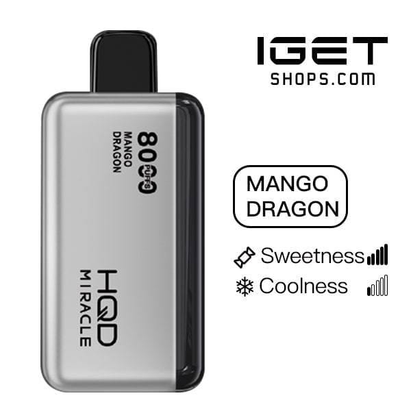 HQD Miracle 8000 – Mango Dragon