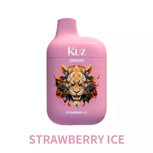 KUZ C6000 PUFFS – STRAWBERRY ICE