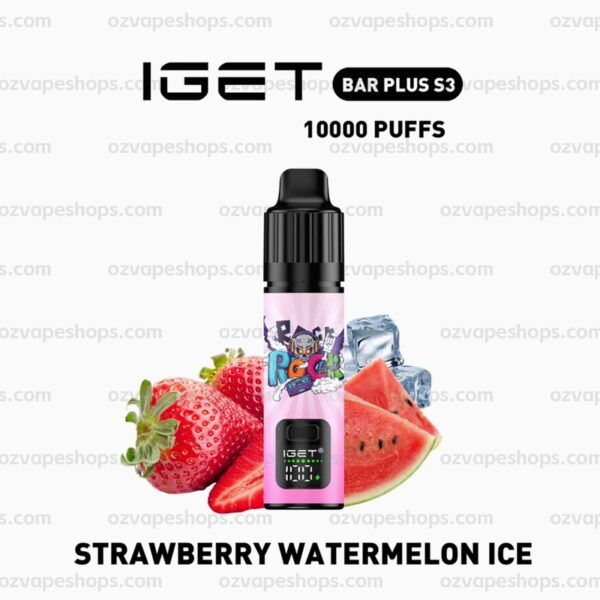 IGET Bar Plus S3 Kit – Strawberry Watermelon Ice
