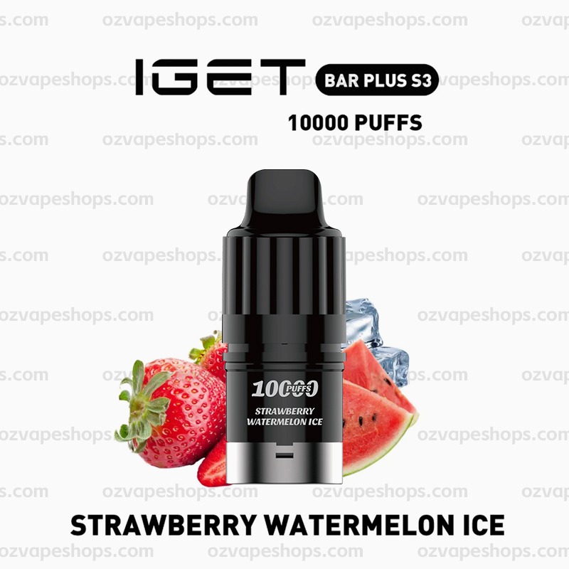 IGET Bar Plus S3 Pod – Strawberry Watermelon Ice