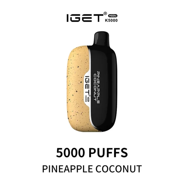 IGET Moon K5000 Puffs – Pineapple Coconut