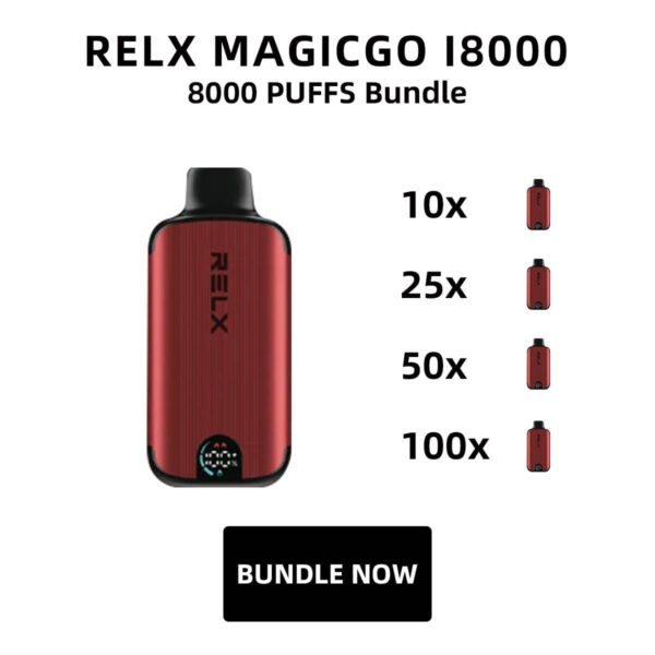Relx Magicgo i8000 100 Pack